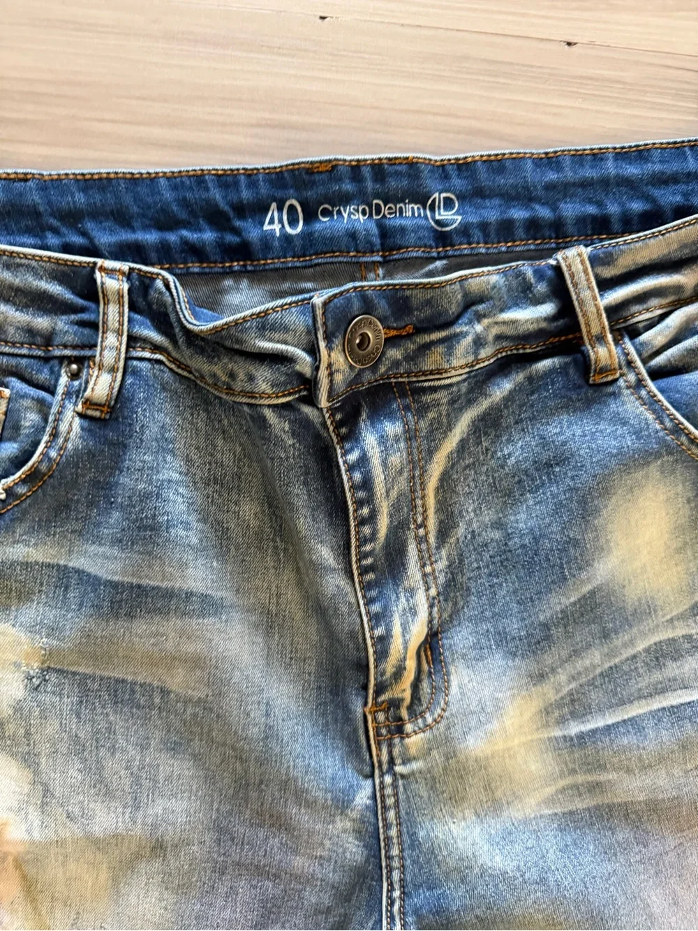 Crysp denim size 40/32